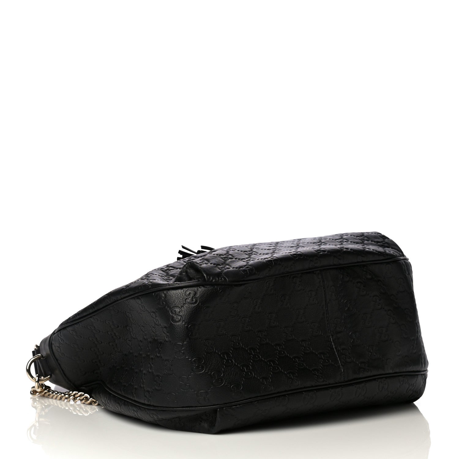 Gucci Guccissima Medium Emily Hobo Black 4 of 8