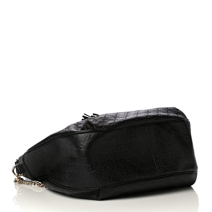 Gucci Guccissima Medium Emily Hobo Black 4 of 8