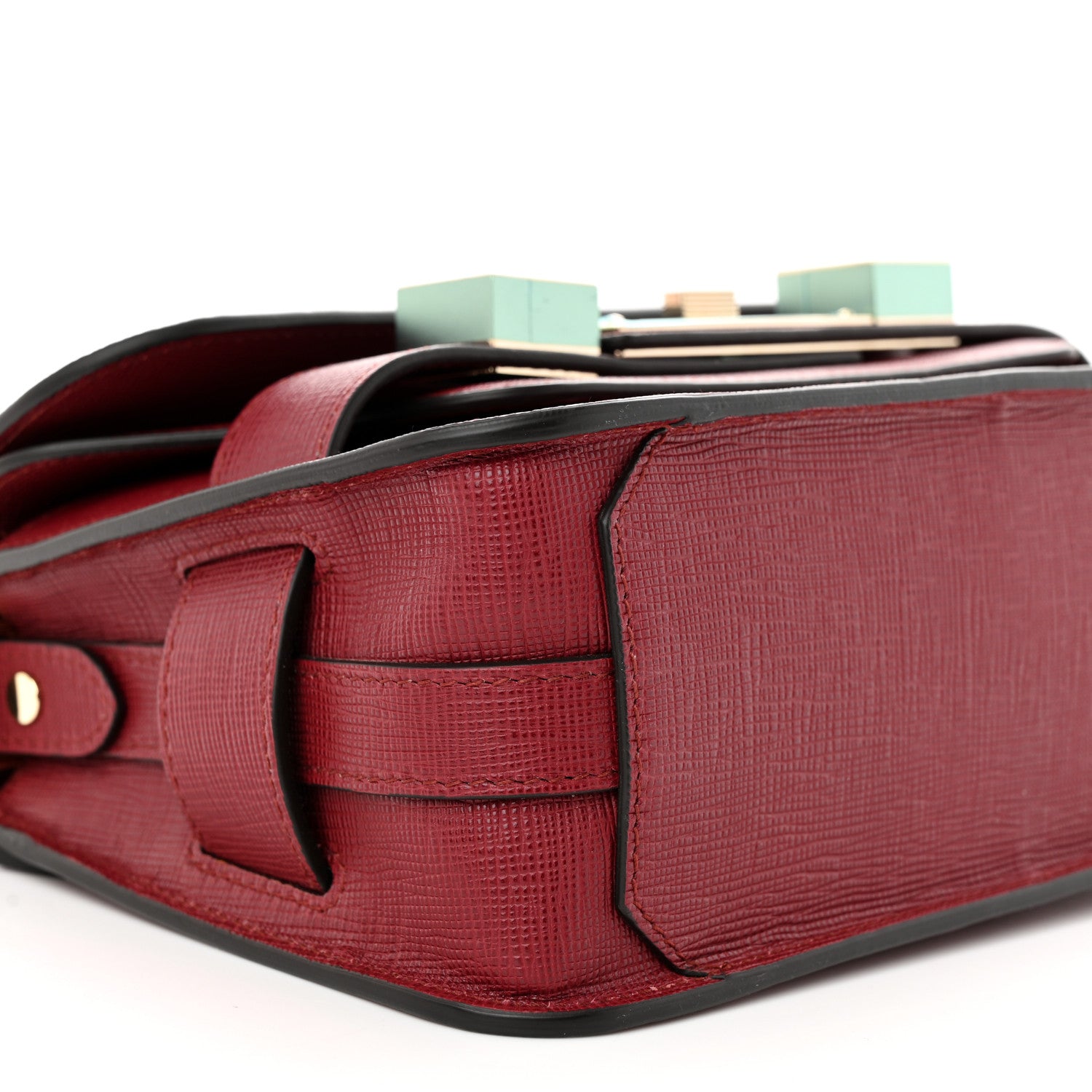 Proenza Schouler New Linosa Mini PS11 Classic Shoulder Bag Flame Red 8 of 10