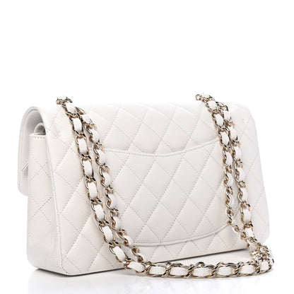 Chanel Caviar Quilted Small Double Flap White 3 of 9