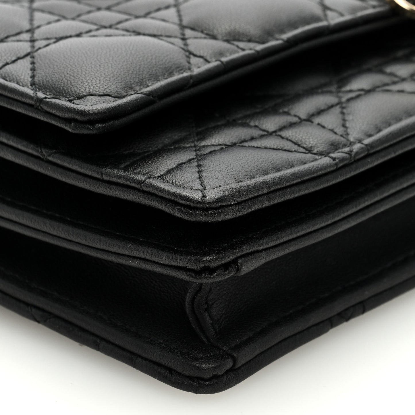Lambskin Cannage Mini My Dior Bag Black