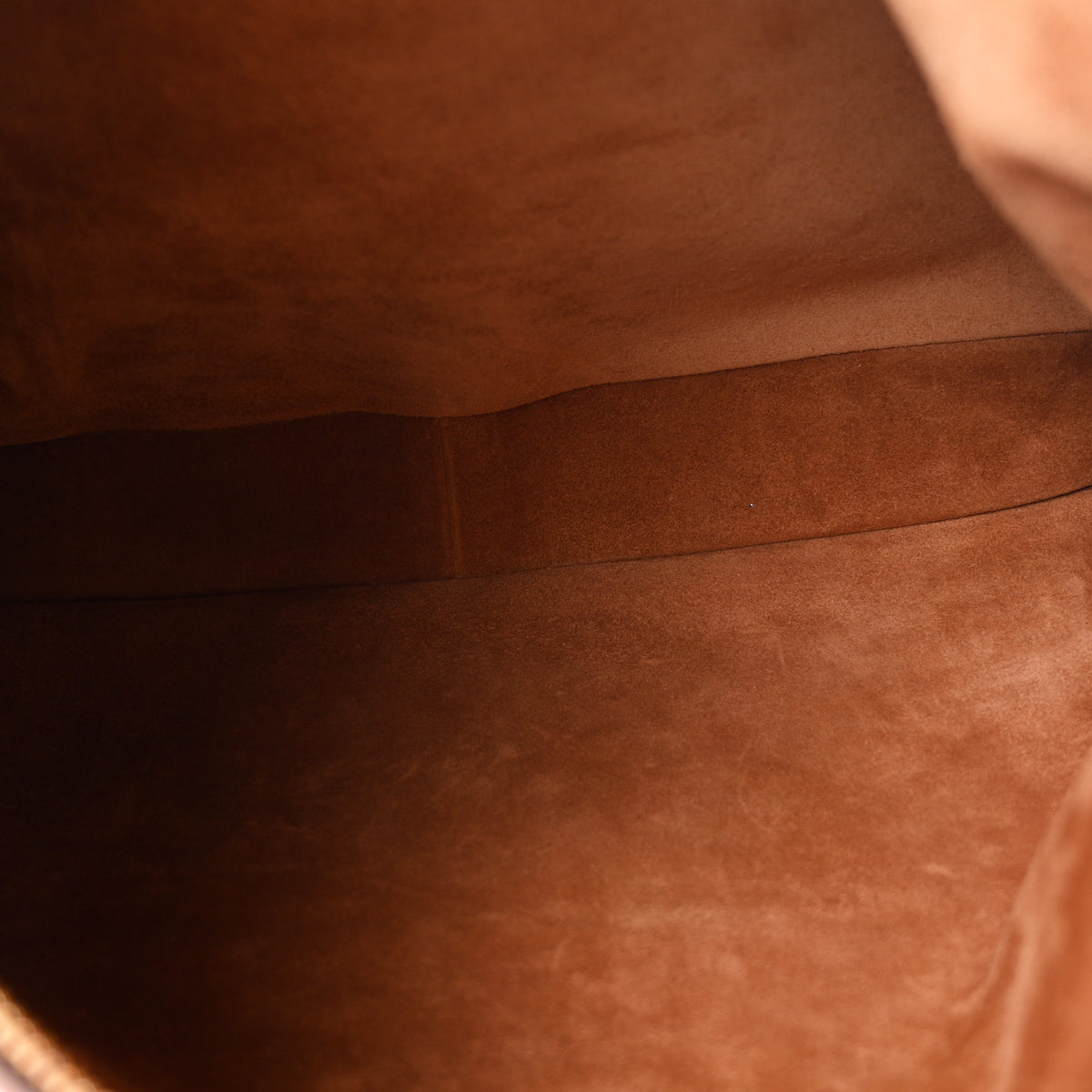 Supple Calfskin Large Romy Shoulder Bag Tan