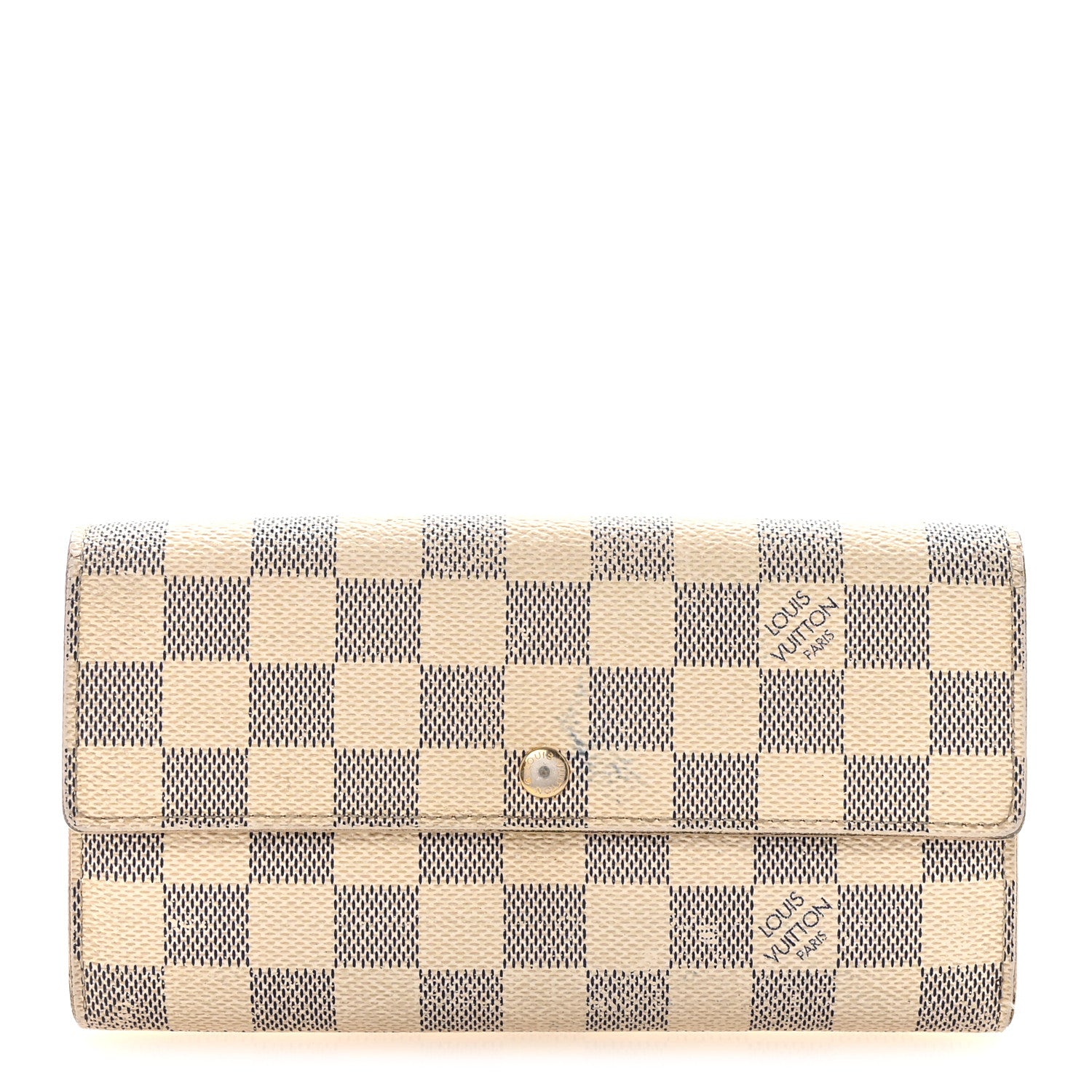 Louis Vuitton Damier Azur Sarah Wallet 1 of 6