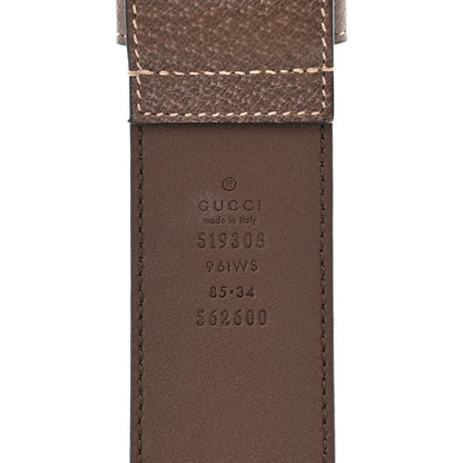 Gucci GG Supreme Monogram Web Ophidia Belted iPhone Case 85 34 Dark Brown 8 of 14