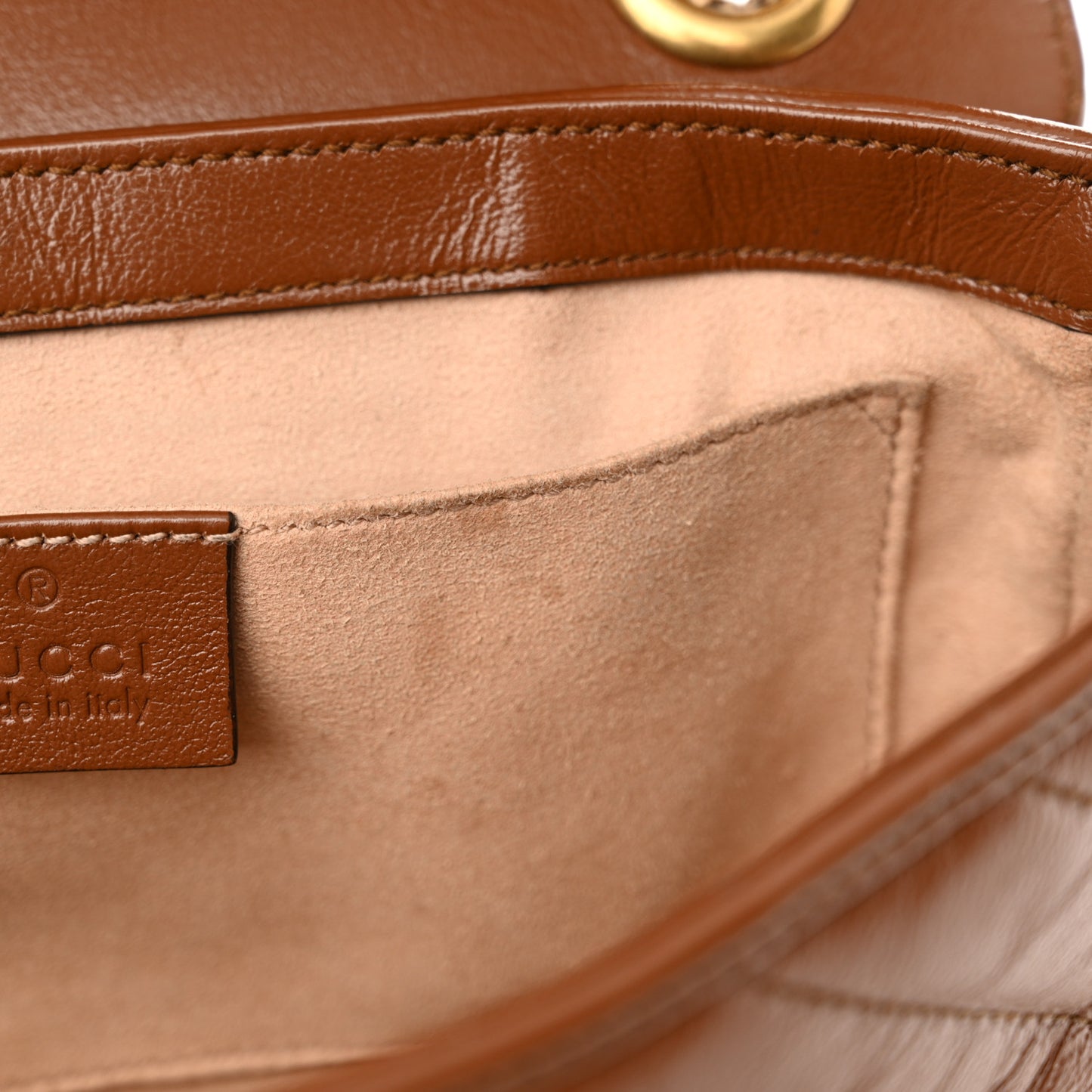 Azalea Calfskin Matelasse Diagonal Mini GG Marmont Shoulder Bag Cuir