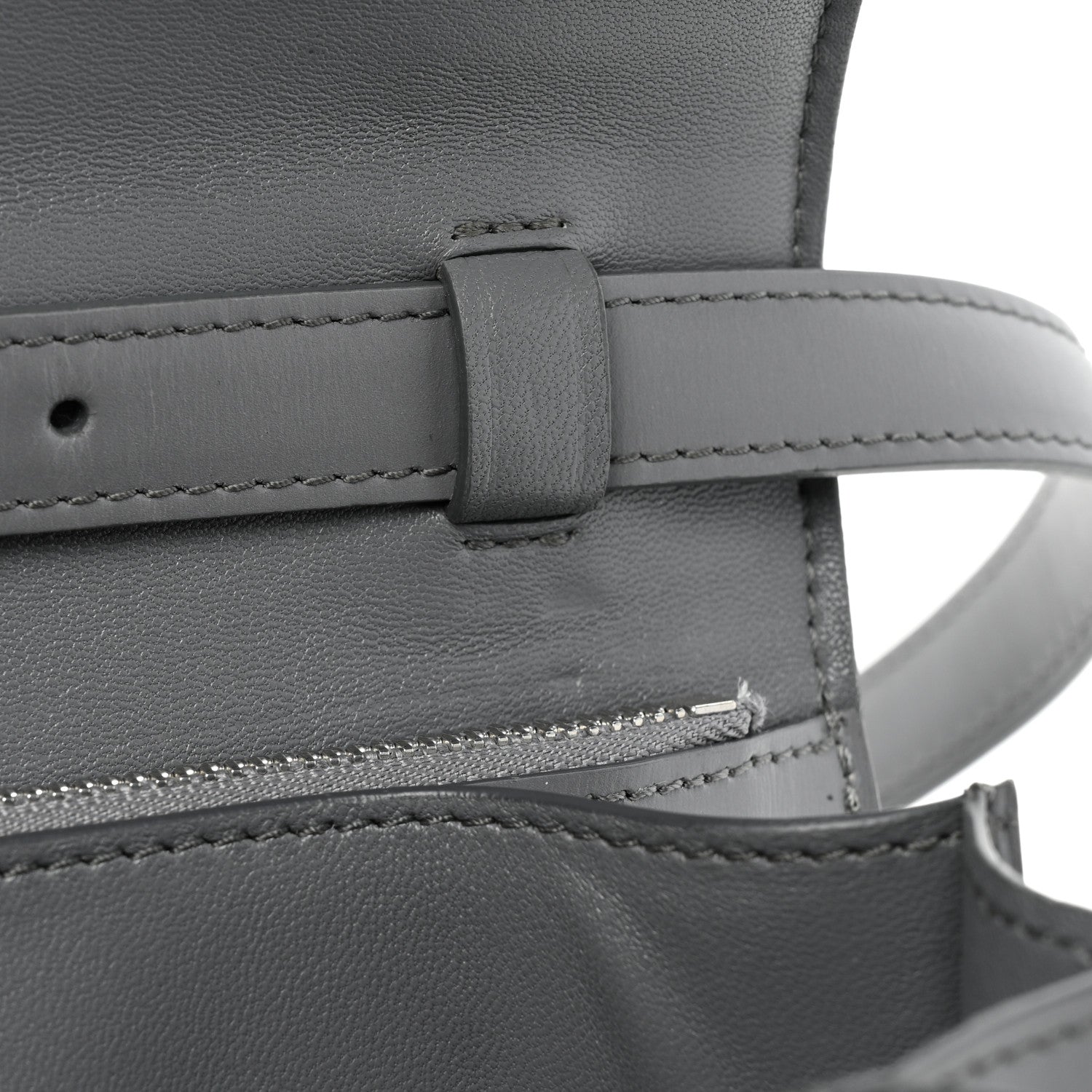 Celine Box Calfskin Medium Classic Box Flap Bag Zinc 12 of 14