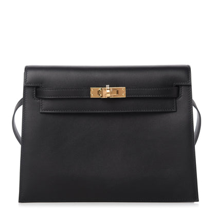 Hermes Swift Kelly Danse II Belt Bag Black 1 of 9