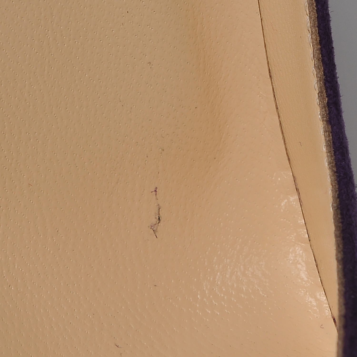 Christian Louboutin Suede So Kate 120 Pumps 37.5 Violet 7 of 10