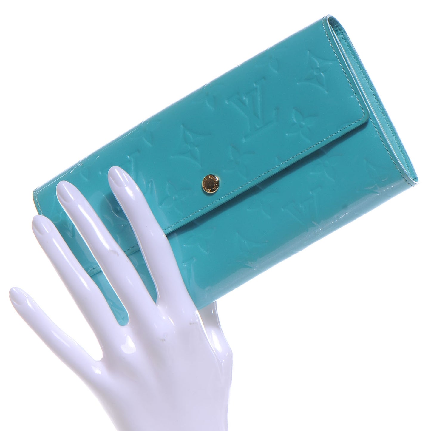 Vernis Sarah Wallet Blue Lagon