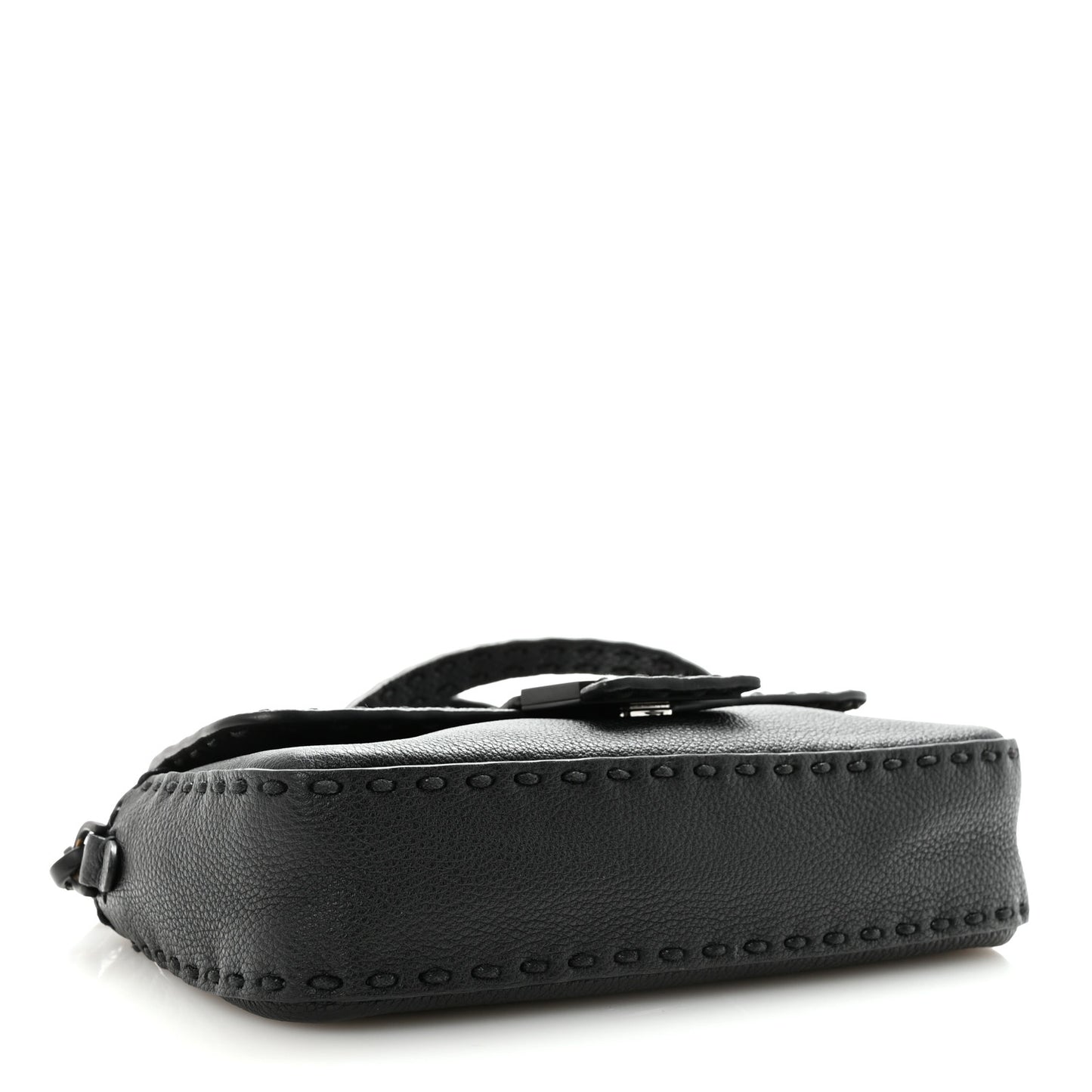 Cuoio Romano Selleria Baguette Black