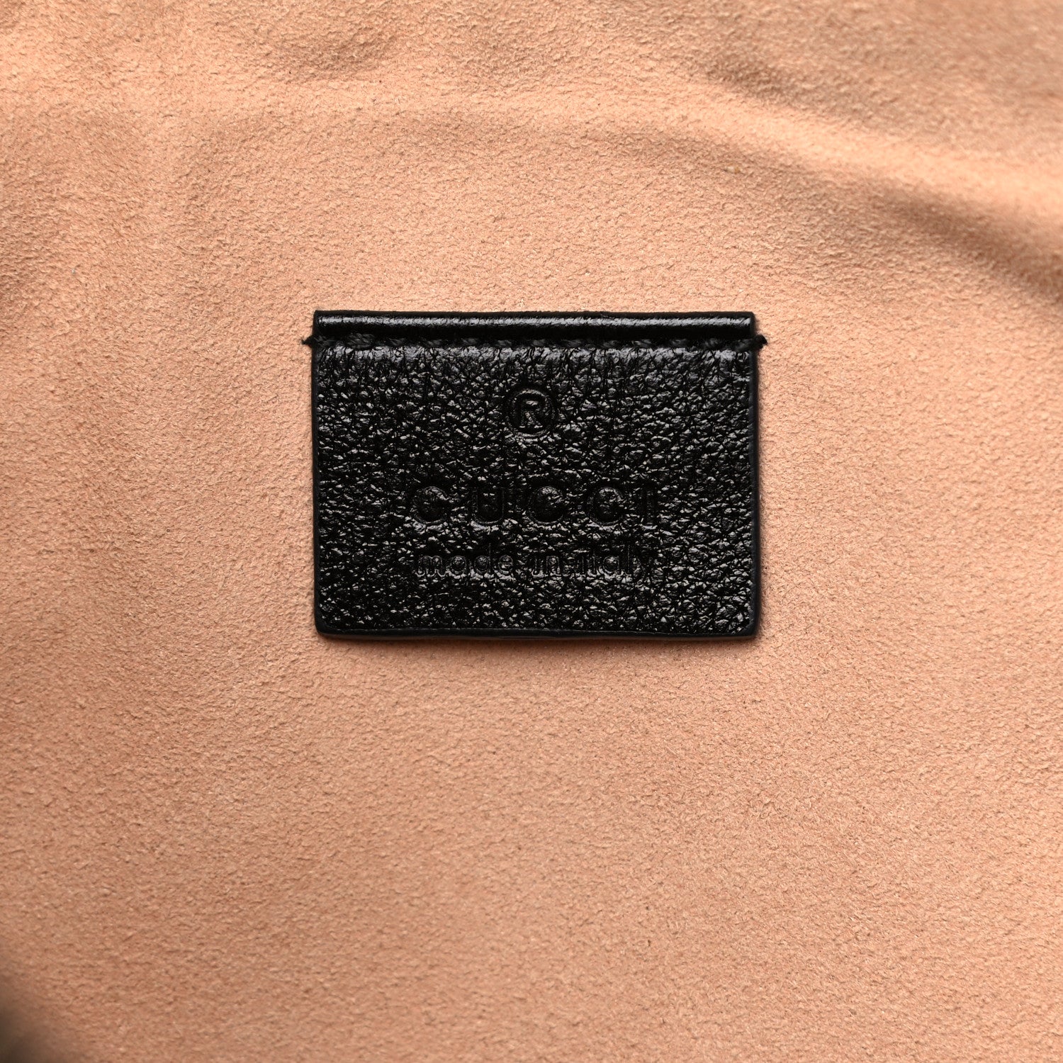 Gucci Azalea Calfskin Matelasse Heart GG Marmont Zip Pouch Black 6 of 13