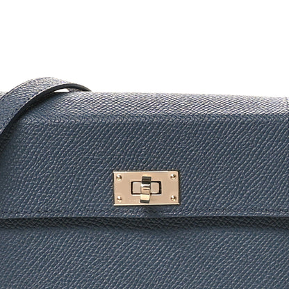 Hermes Epsom Kelly Multi Pocket Pochette To Go Gris Misty 8 of 11