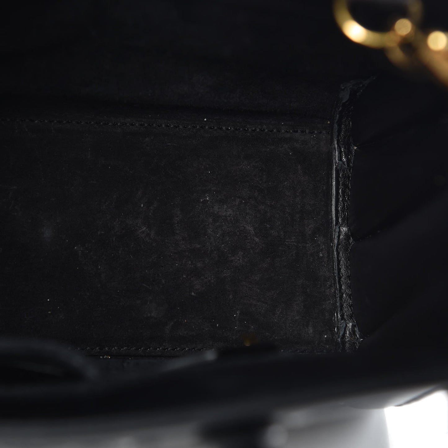 Tweed Houndstooth Nano Sac De Jour Black