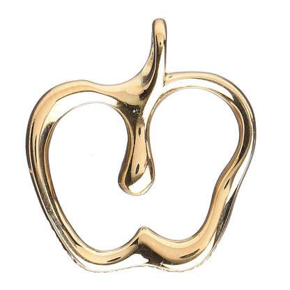 Tiffany 18K Yellow Gold Elsa Peretti Apple Pendant 1 of 3