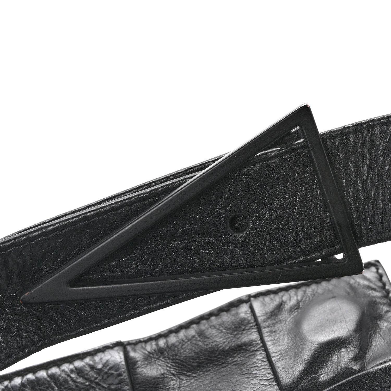 Bottega Veneta Paper Calfskin Intrecciato Stretch Cassette Black 12 of 12