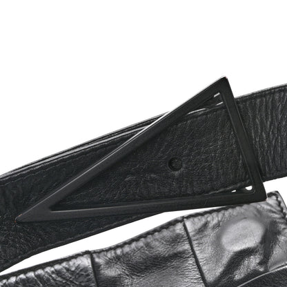 Bottega Veneta Paper Calfskin Intrecciato Stretch Cassette Black 12 of 12