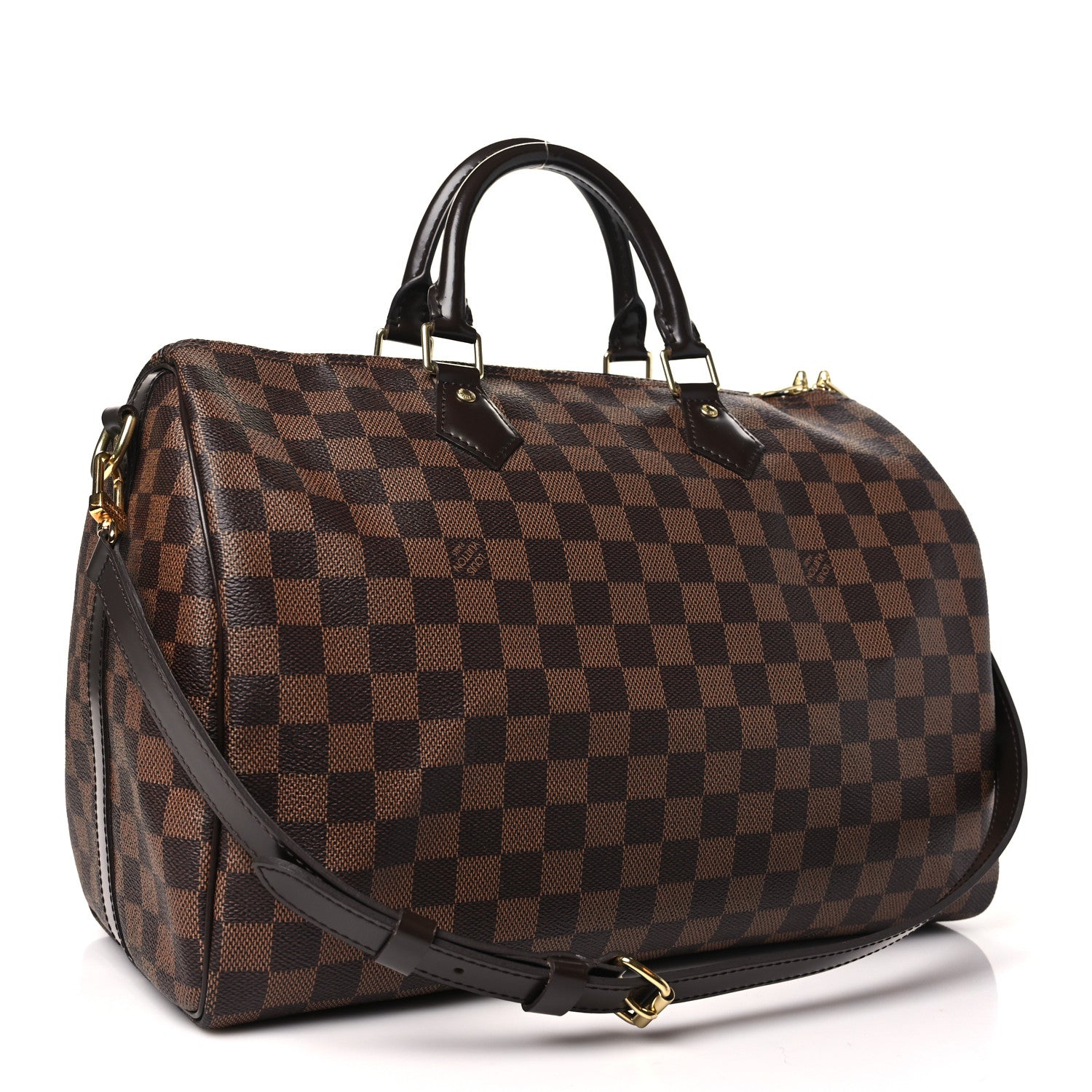 Louis Vuitton Damier Ebene Speedy Bandouliere 35 3 of 9