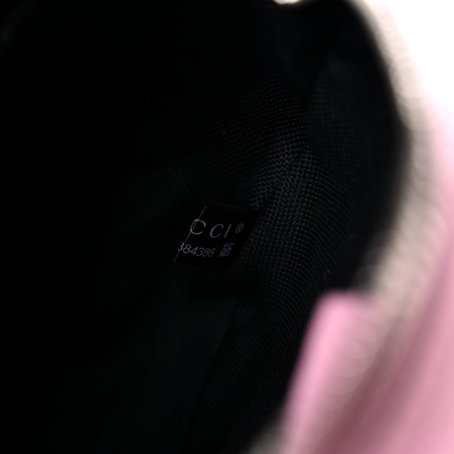 GG Supreme Monogram Psychedelic Round Shoulder Bag Black Multicolor Sugar Pink