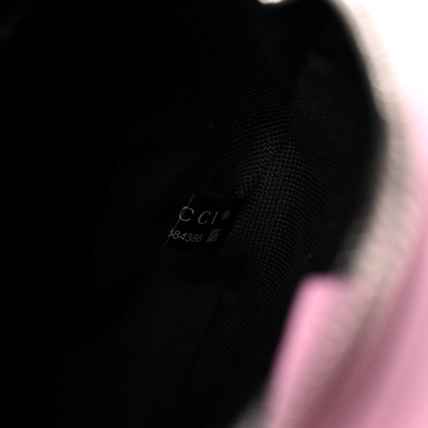 Gucci GG Supreme Monogram Psychedelic Round Shoulder Bag Black Multicolor Sugar Pink 8 of 12
