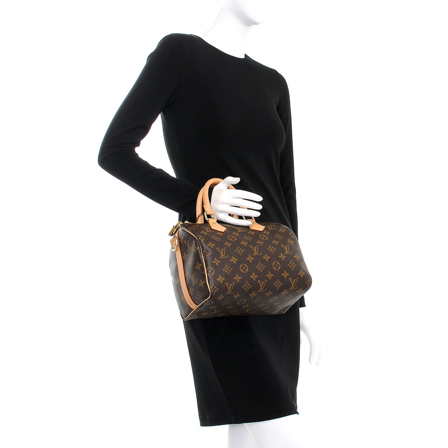 Louis Vuitton Monogram Speedy Bandouliere 25 3 of 8