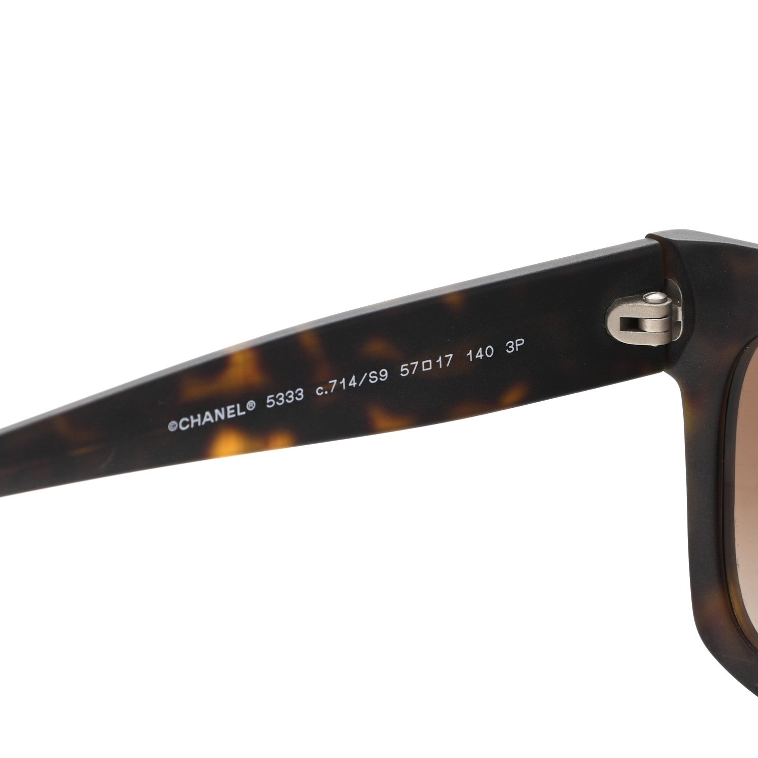 Chanel CC Sunglasses 714/S9 Tortoise 5 of 9
