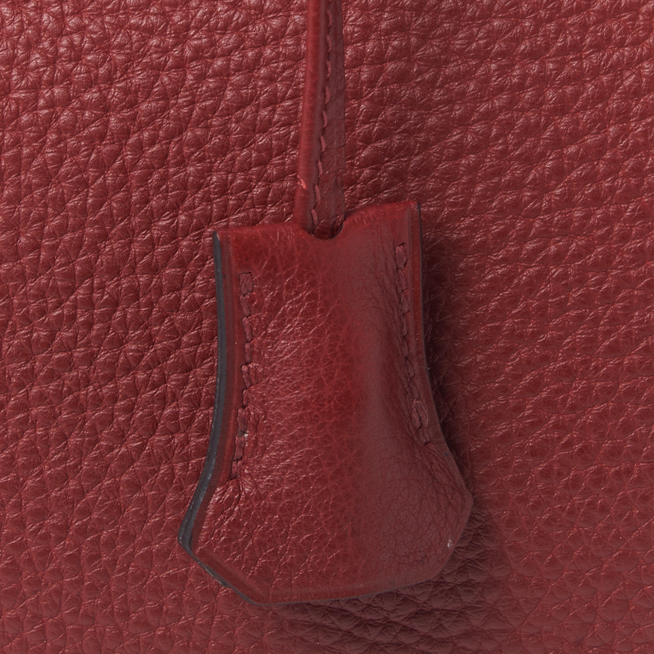 Taurillon Clemence Birkin 35 Rouge H