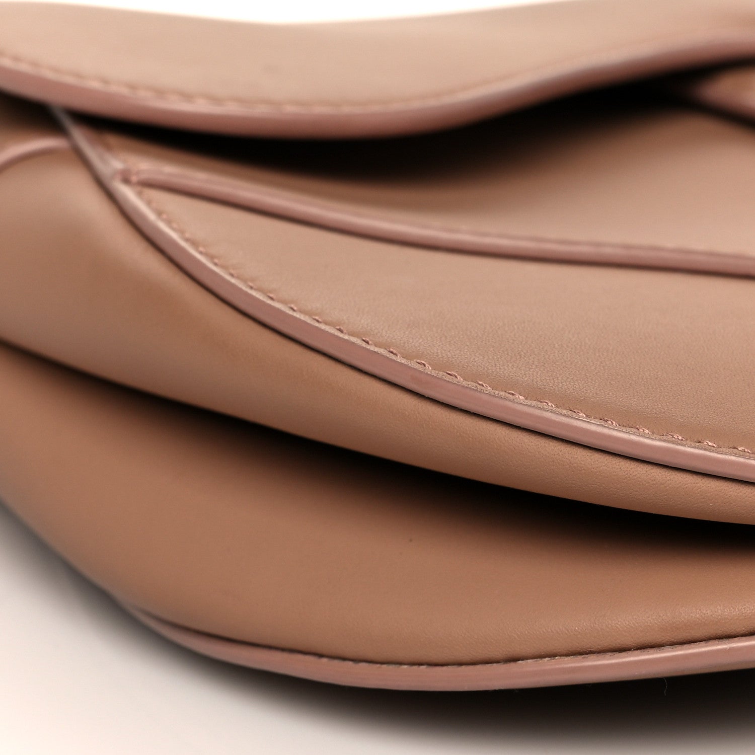 Christian Dior Ultra Matte Calfskin Saddle Bag Blush 5 of 13
