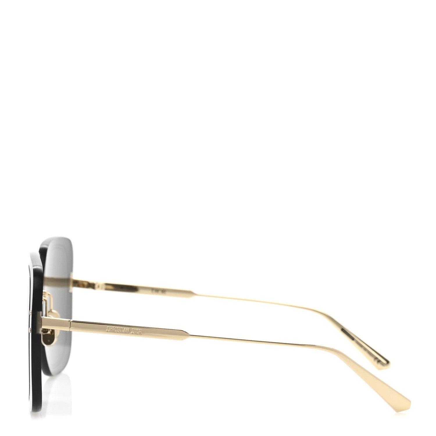 Christian Dior UltraDior SU Sunglasses Gold Blue 3 of 9