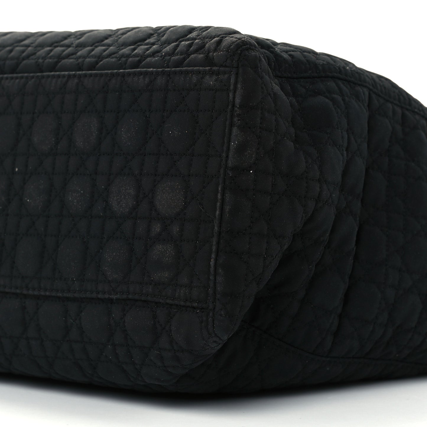 Nylon Cannage Large Lady Dior Black