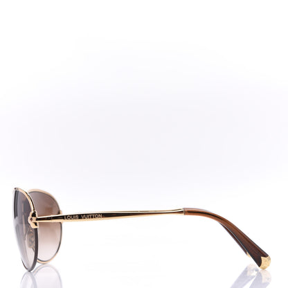 Louis Vuitton Mimosa Sunglasses Z0378U Gold 3 of 11
