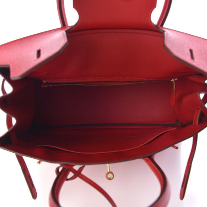 Hermes Epsom Birkin 30 Rouge Casaque 5 of 12