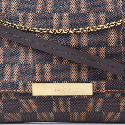 Louis Vuitton Damier Ebene Favorite MM 8 of 10