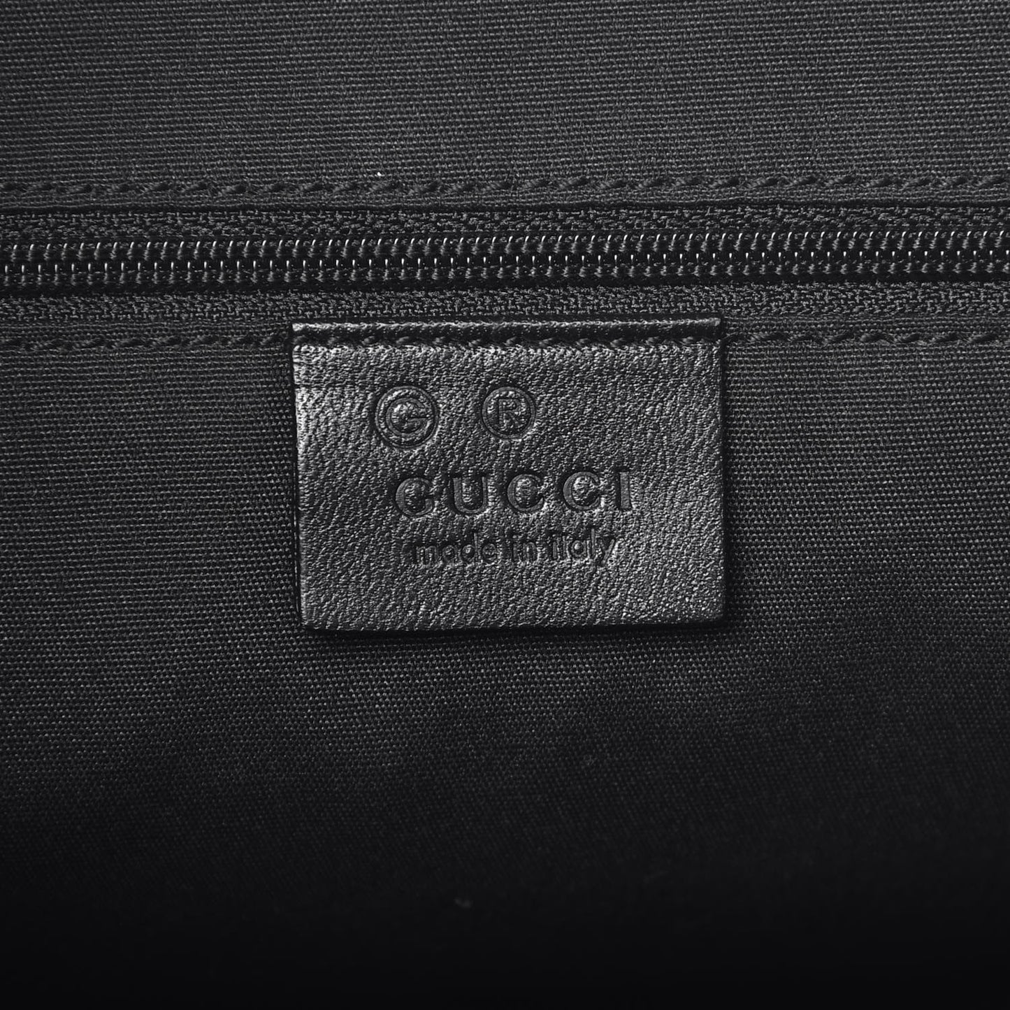 Nylon Monogram Messenger Bag Black