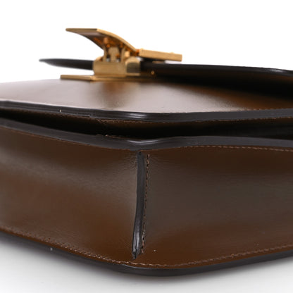 Celine Box Calfskin Teen Classic Box Flap Bag Camel 11 of 12