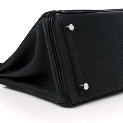Hermes Togo Birkin 25 Black 8 of 10
