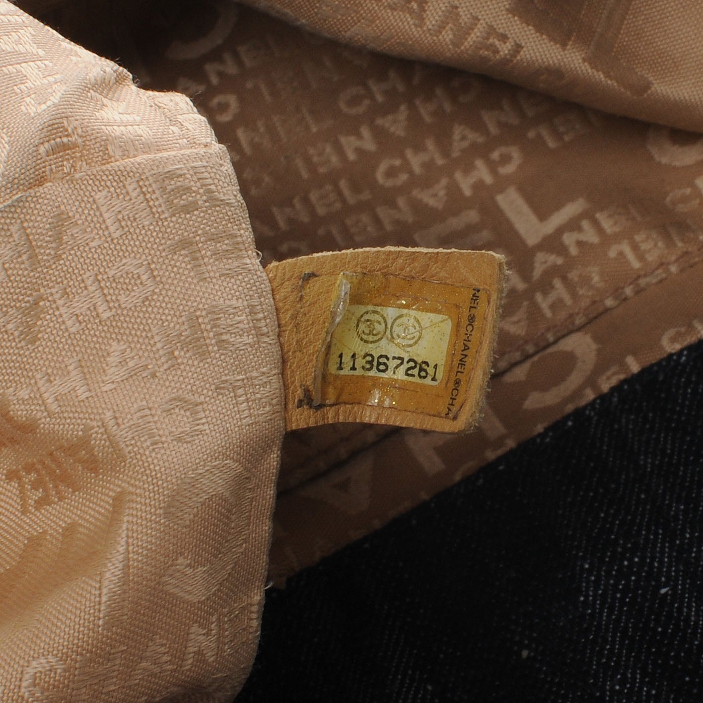Chanel Denim XL Coco Cabas Tote 9 of 10