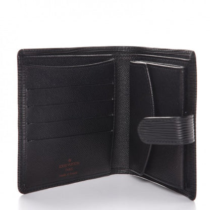 Louis Vuitton Epi Porte-Billets Compact Wallet Black 5 of 8