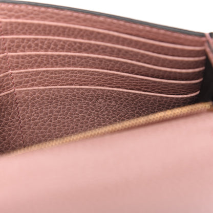 Gucci Dollar Calfskin Medium Betty Chain Wallet Soft Pink 8 of 9