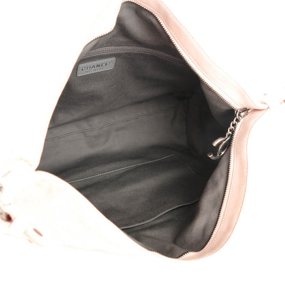 Chanel Iridescent Calfskin Quilted Coco Daily Hobo Rose Clair 5 of 7