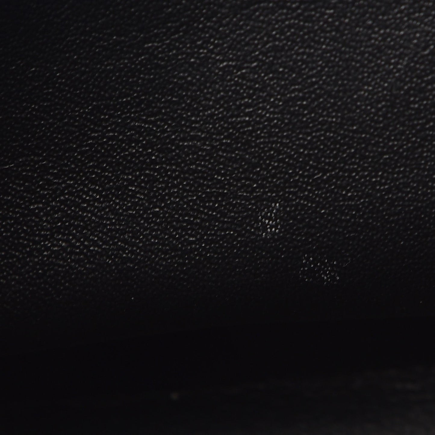 Patent Quilted Jumbo Double Flap Black