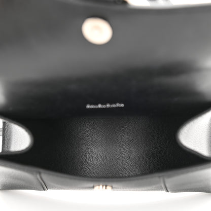 Balenciaga Grained Calfskin Hourglass Top Handle Bag XS Black 5 of 11