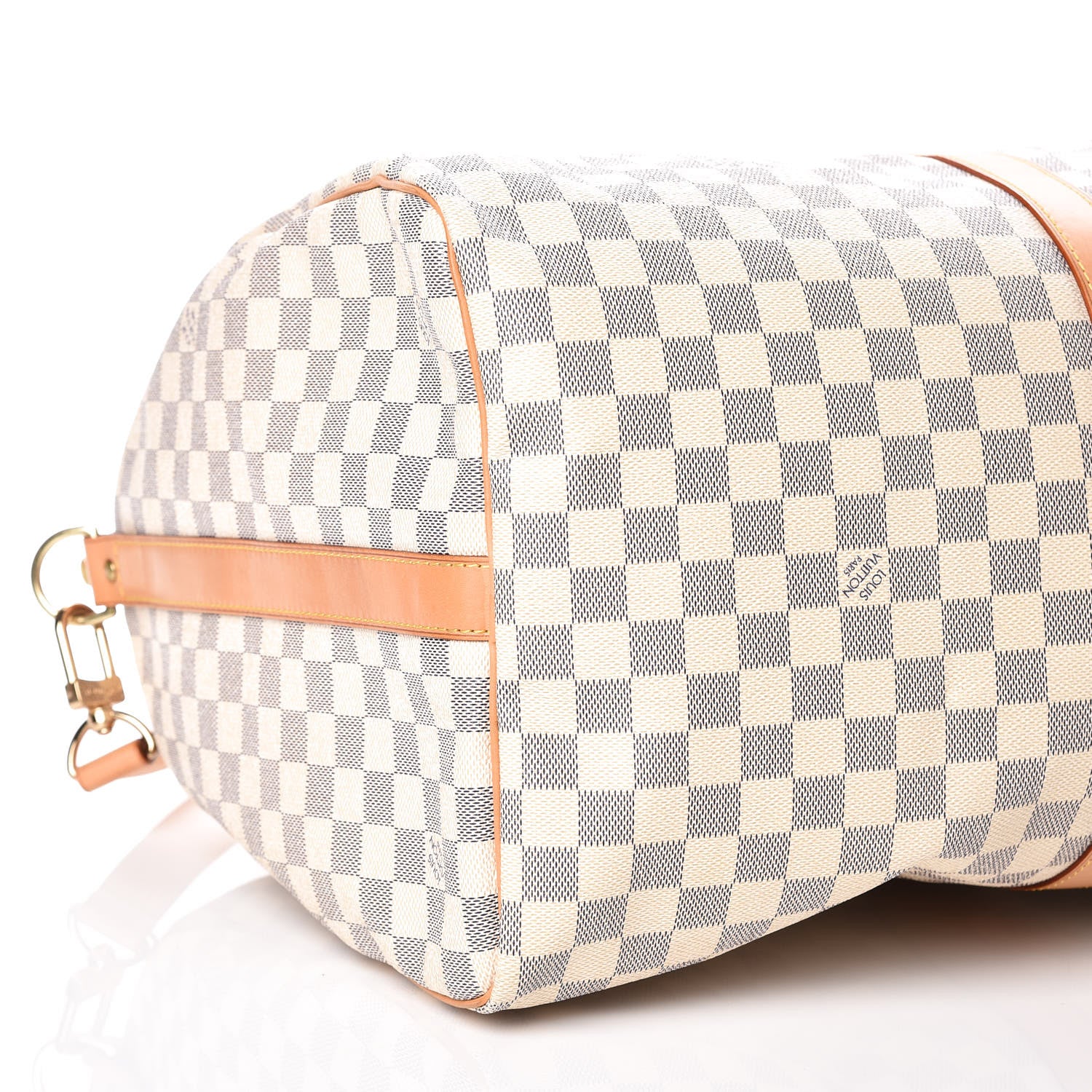Louis Vuitton Damier Azur Keepall Bandouliere 55 5 of 11