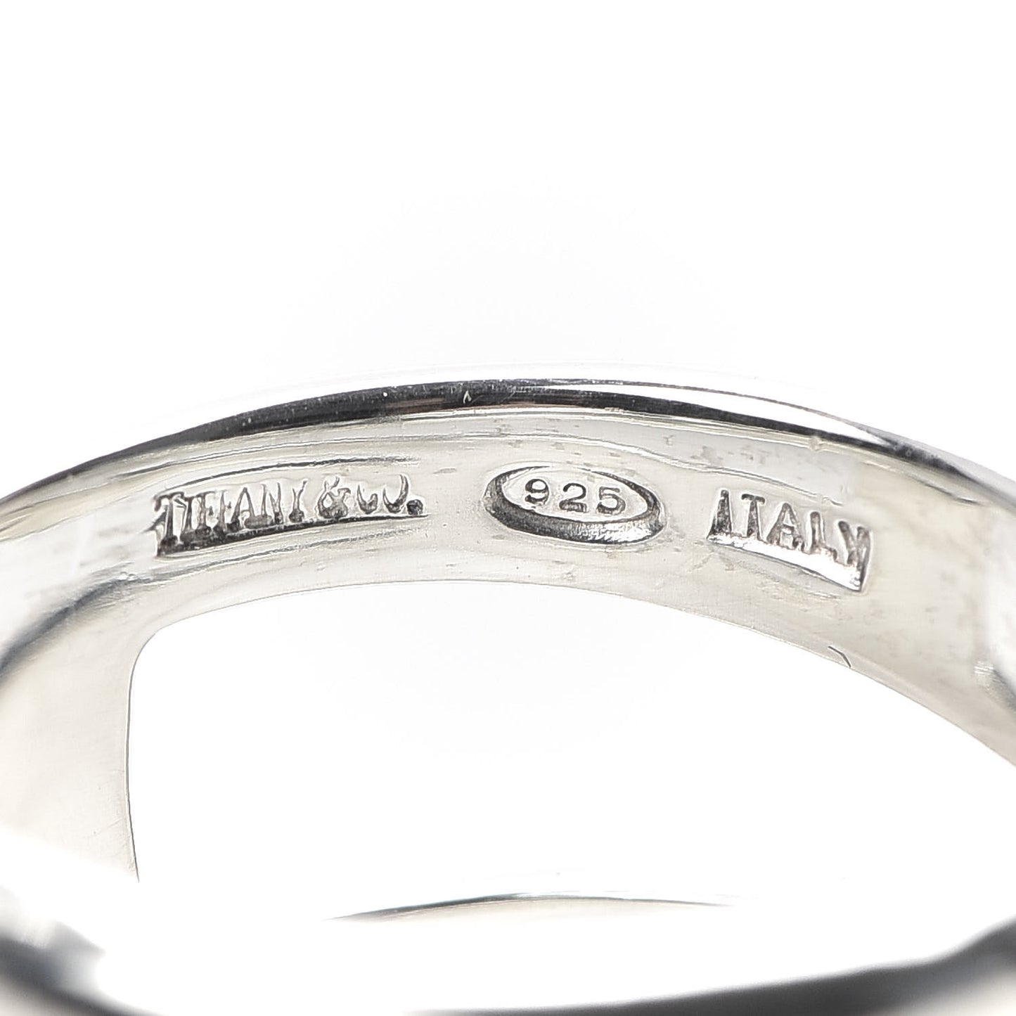 Sterling Silver Zig Zag Ring 58 8.25