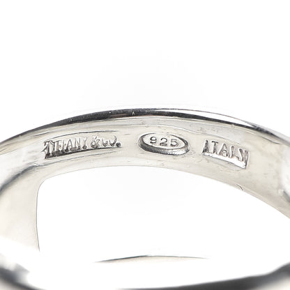 Tiffany Sterling Silver Zig Zag Ring 58 8.25 4 of 4