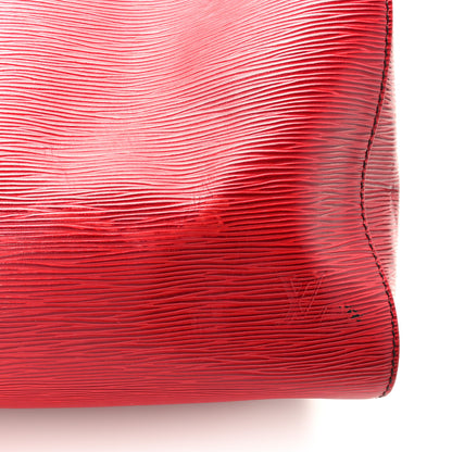 Louis Vuitton Epi Keepall 45 Castillan Red 11 of 13
