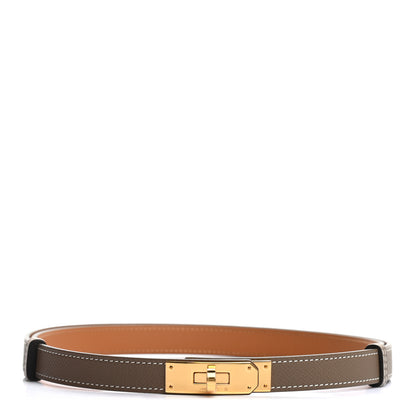 Hermes Epsom Kelly Belt Etoupe 1 of 3