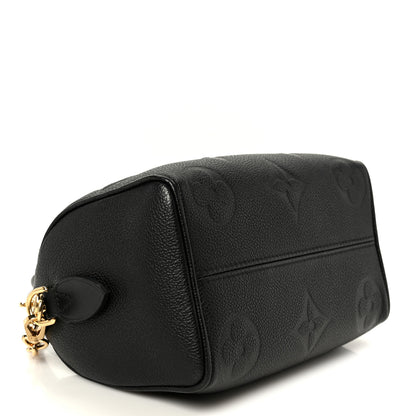 Louis Vuitton Empreinte Monogram Giant Speedy Bandouliere 20 Black 4 of 12