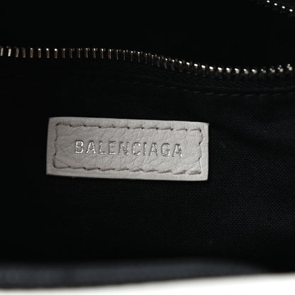 Balenciaga Calfskin Logo XXS Shopping Tote White 6 of 9
