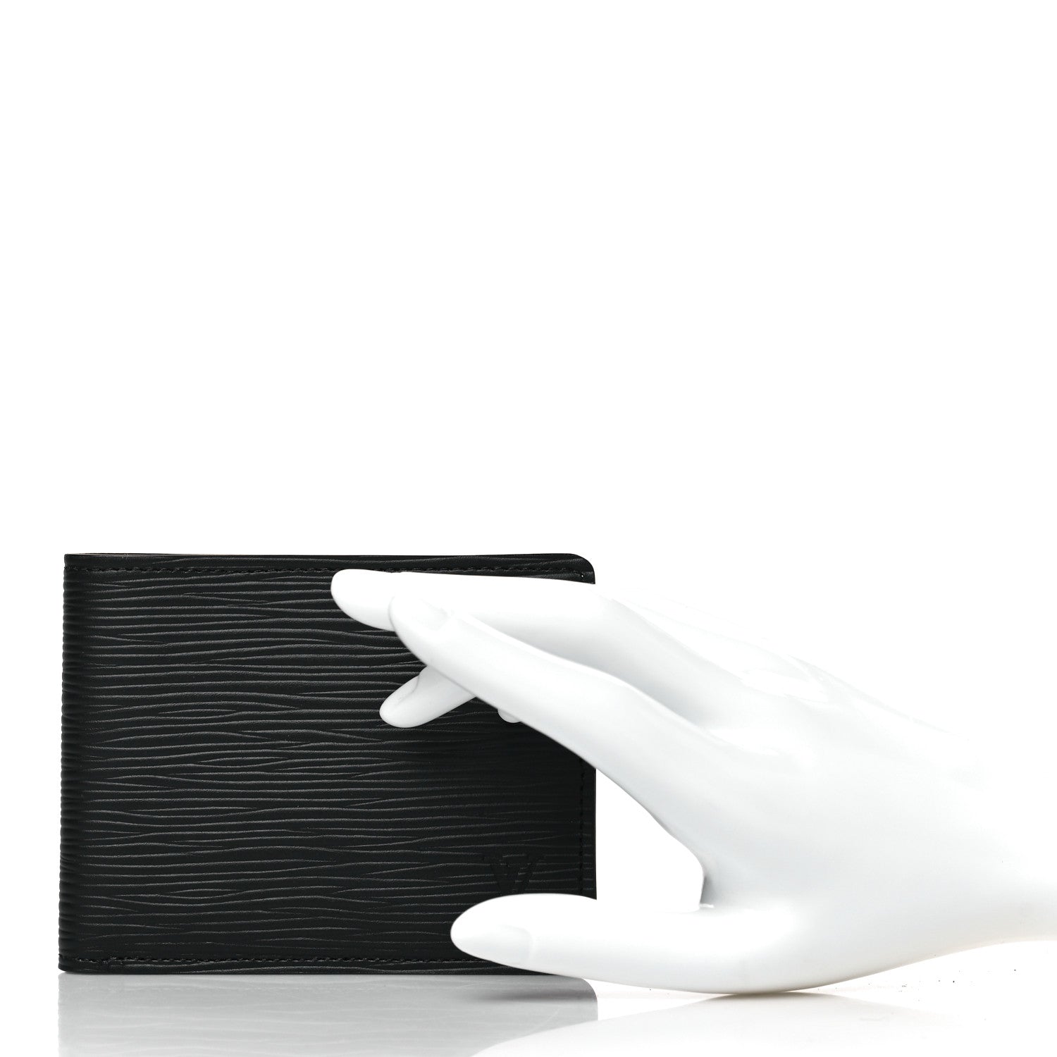 Louis Vuitton Epi Multiple Wallet Black 2 of 8