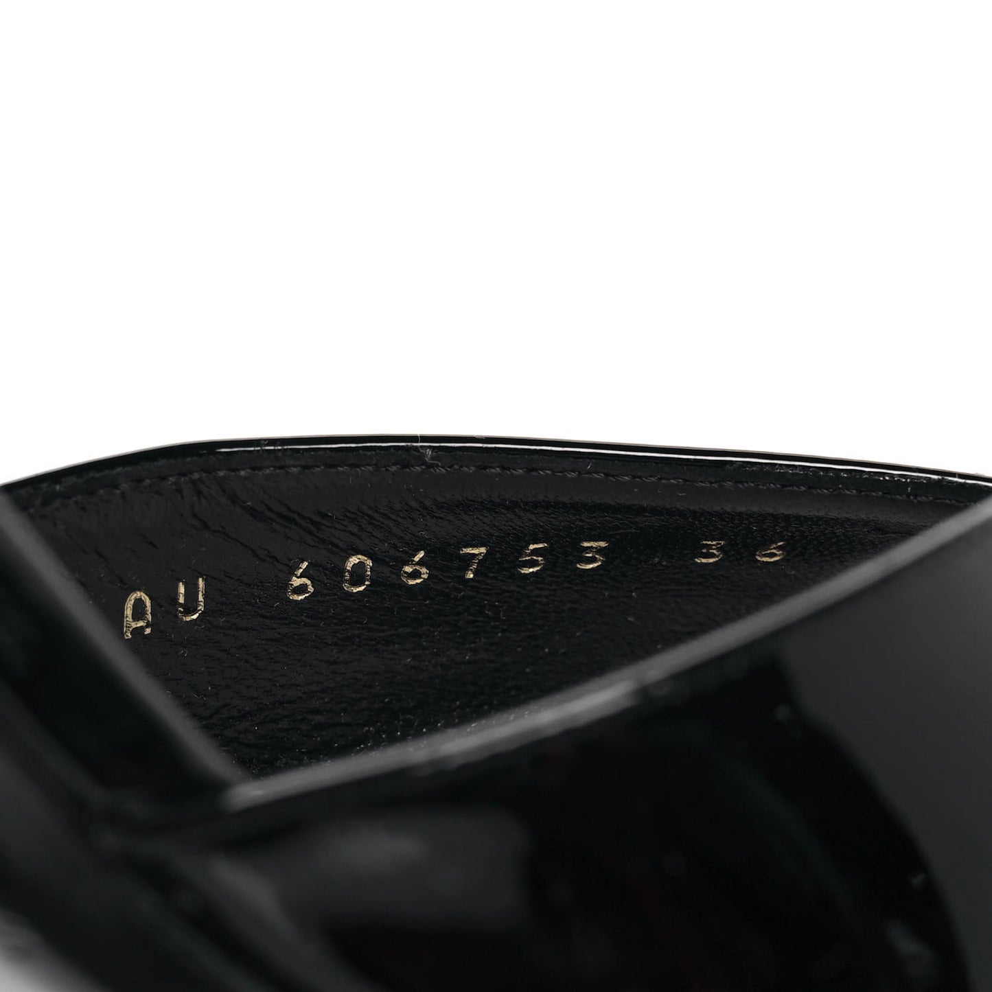 Patent Opyum D'Orsay Pumps 36 Black